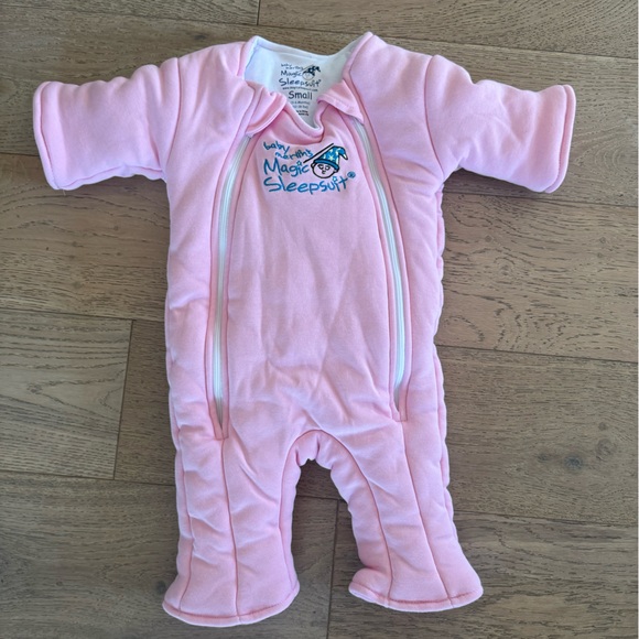 Baby Merlin’S Magic Sleepsuit Other - Baby Merlins Majic Sleepsuit Pink Small